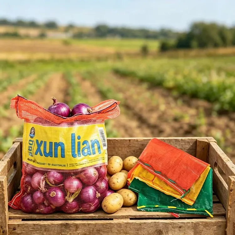 Colorful Vegetable PP Woven Bag factory